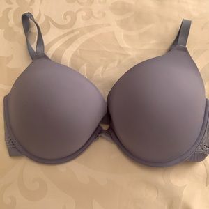 On gossamer smooth slight push up bra.  Runs small and fits more like C-D cup